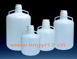 美國耐潔Nalgene帶手柄細口大瓶_LDPE 白色PP螺旋蓋2210-0065