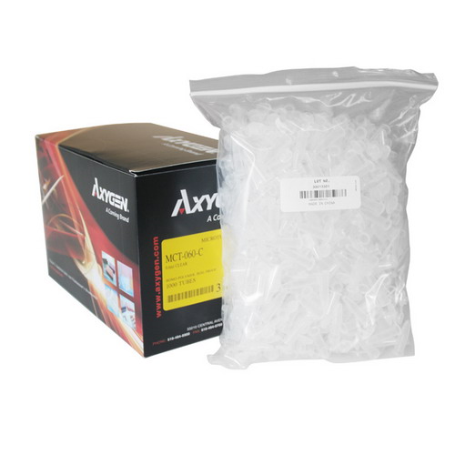 Axygen愛思進0.6mL透明微量離心管MCT-060-C，進口離心管