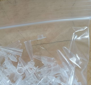 愛思進0.2mL透明PCR單管，帶平蓋 