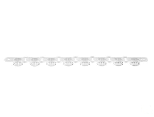 愛思進八連管蓋PCR-2CP-RT-C，熒光定量八聯排管蓋