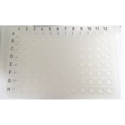 愛思進0.2ml透明無裙邊96孔PCR板PCR-96-FLT-C，進口96孔板
