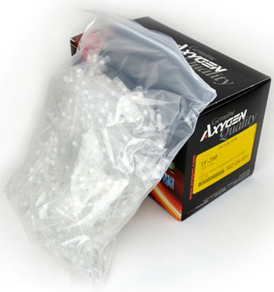 Axygen愛思進200µL通用透明帶濾芯吸頭TF-200，進口濾芯吸頭