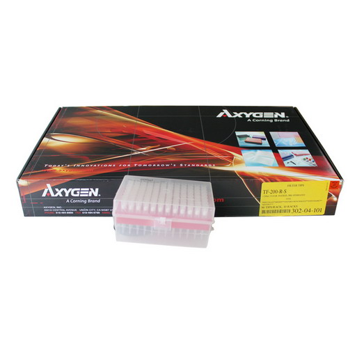 Axygen愛思進200ul濾芯吸頭TF-200-R-S盒裝無菌
