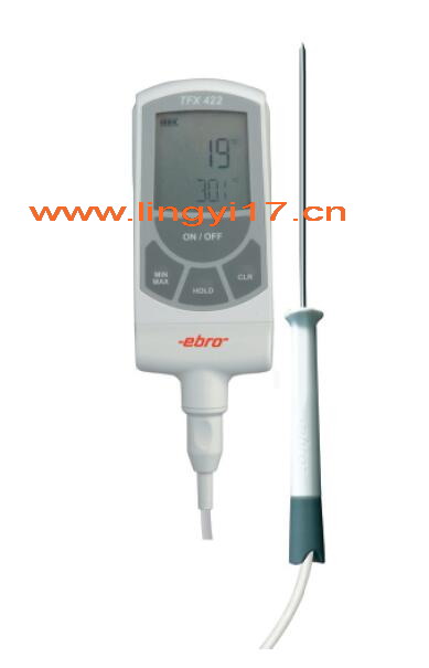 德國EBRO頤貝隆TFX422高精度便攜式溫度計