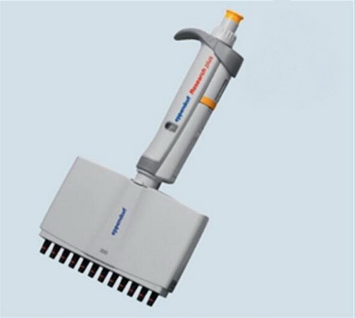 德國艾本德Eppendorf Research plus 10～100µl十二道可調移液器，整支滅菌